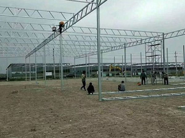 宿遷大棚骨架搭建
