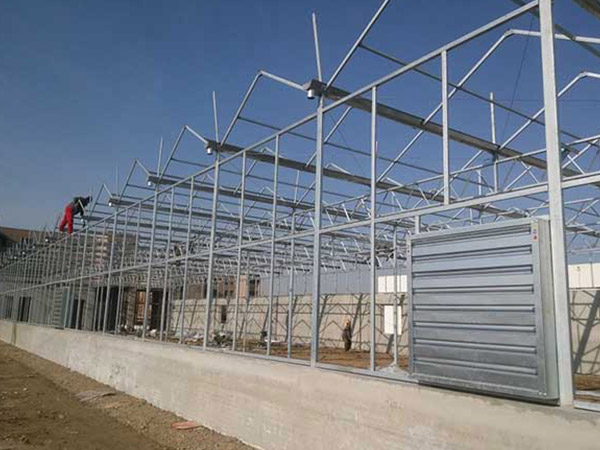 煙臺大棚骨架安裝