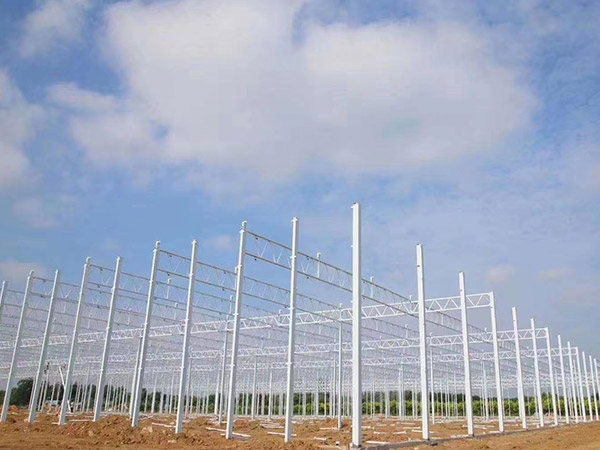 唐山溫室大棚骨架搭建